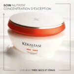 KÉRASTASE | NUTRITIVE | MASQUINTENSE CHEVEUX ÉPAIS | MASQUE NOURRISSANT POUR CHEVEUX SECS & SENSIBILISÉS | 200 ML – Image 2