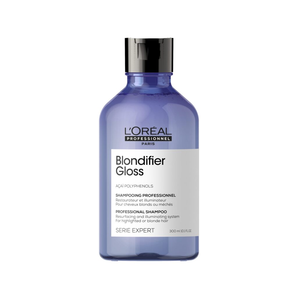 L'ORÉAL PROFESSIONNEL PARIS | SHAMPOING PROFESSIONNEL NEUTRALISATEUR ANTI-JAUNISSEMENT POUR CHEVEUX BLONDS OU MECHES | SERIE EXPERT | BLONDIFIER COOL