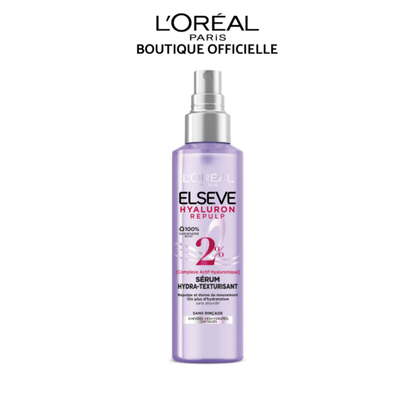 Sérum cheveux Elsève Hyaluron Repulp à l'acide hyalyronique pour cheveux déshydratés en manque de vitalité - 150ml - L'Oréal Paris