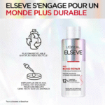 L'Oréal Paris -  Shampooing  pour Cheveux Abîmés & Sur-Sollicités - Complexe à l'Acide Citrique - Elseve Pro Bond Repair - 200ml – Image 8