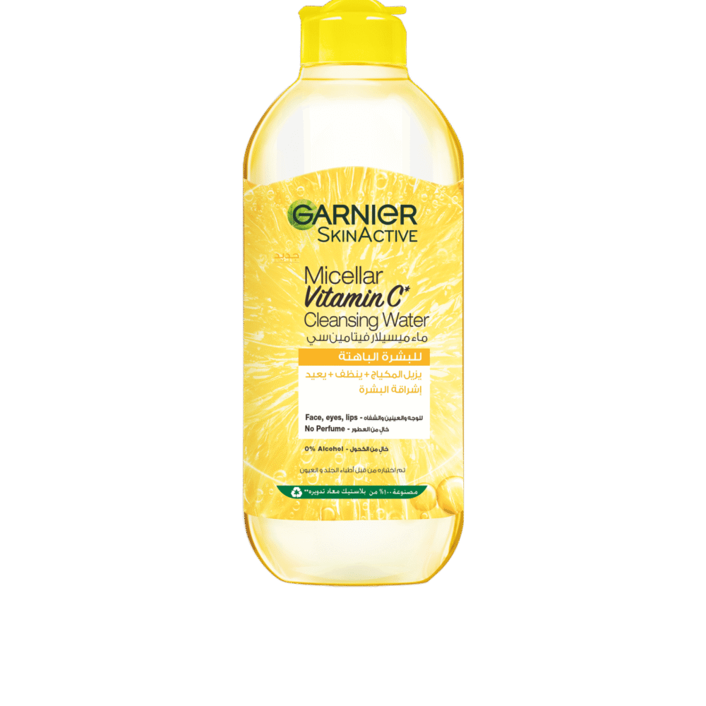 SkinActive - Solution Micellaire Nettoyante avec de la Vitamine C 400 ml