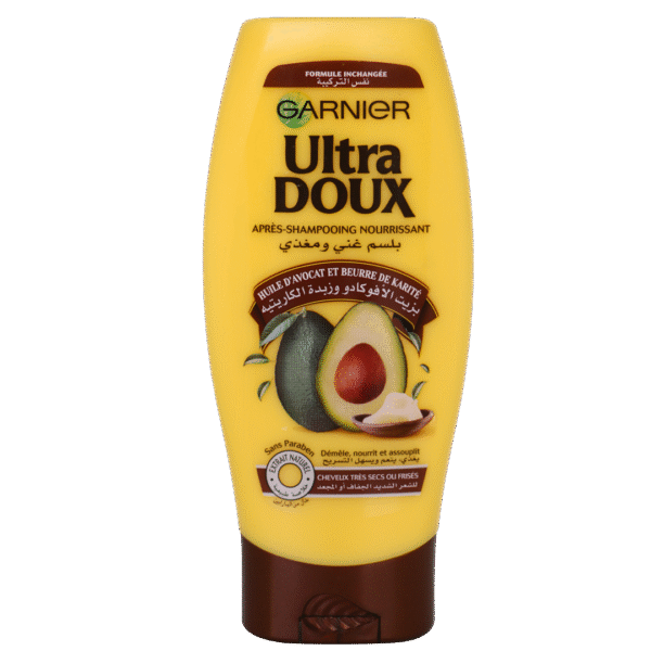Ultra Doux - Après-shampooing à l'huile d'avocat et beurre de karité - 200ml
