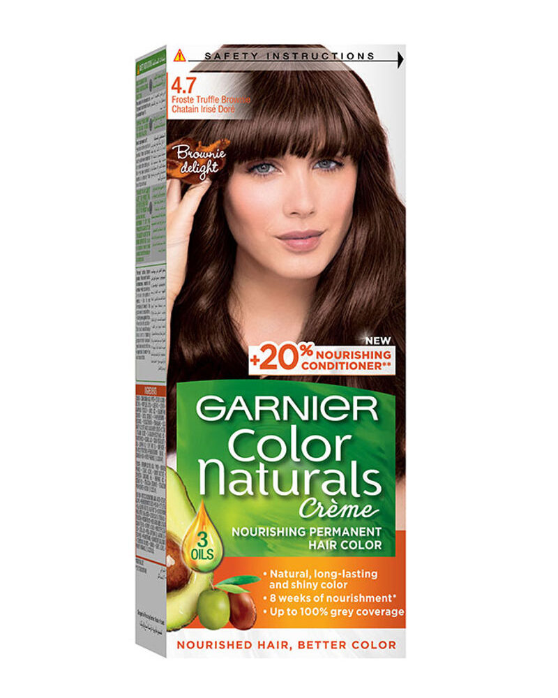Color Naturals - Crème colorante permanente - CHÂTAIN