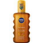 NIVEA SUN Carotène, Huile Protectrice en spray Bronzage Intense, SPF 6, 200ml