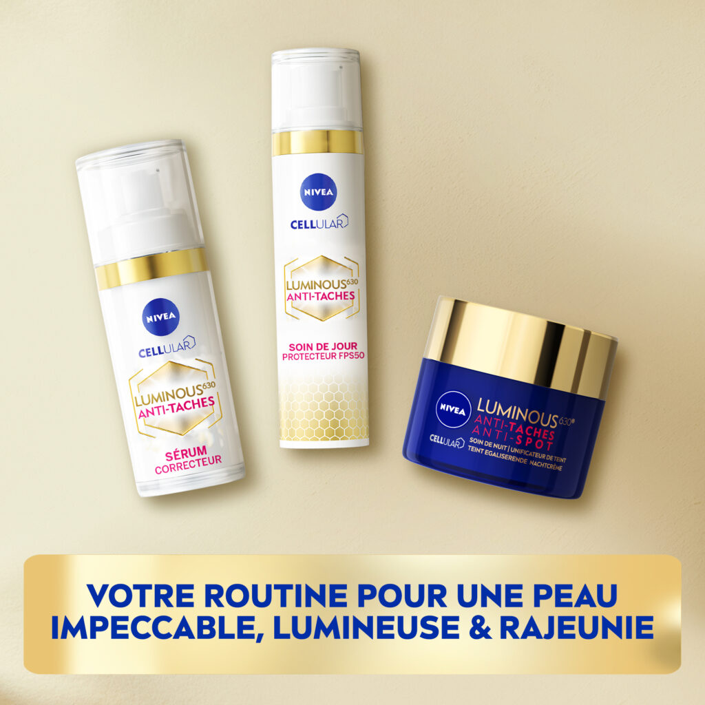 NIVEA, Soin de jour anti-taches SPF 50 LUMINOUS 630, 40ml – Image 3