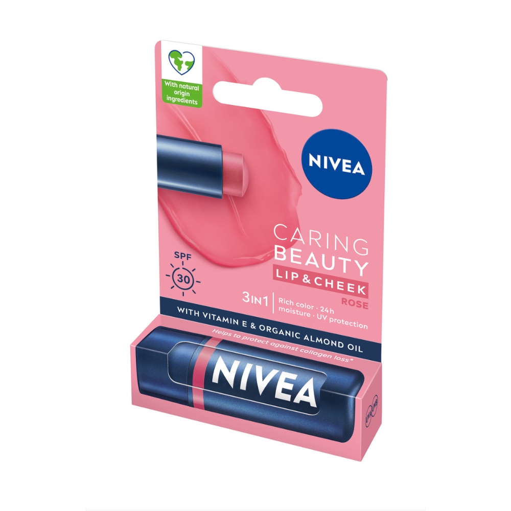 Stick Lèvres Caring Beauty Rose