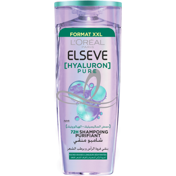 ELSEVE SHAMPOING 600ML HYALURON PURE
